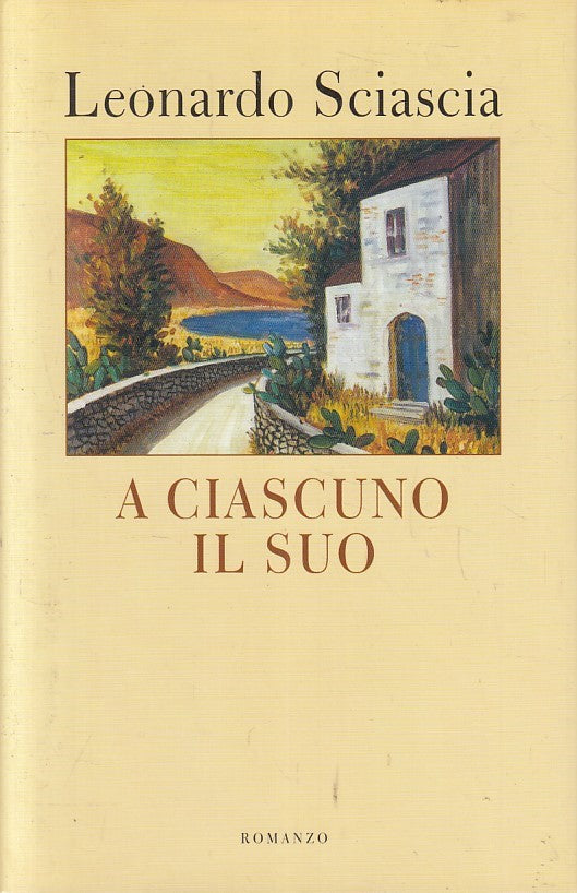 LN2- A CIASCUNO IL SUO - LEONARDO SCIASCIA - MONDOLIBRI - CS - JXS200