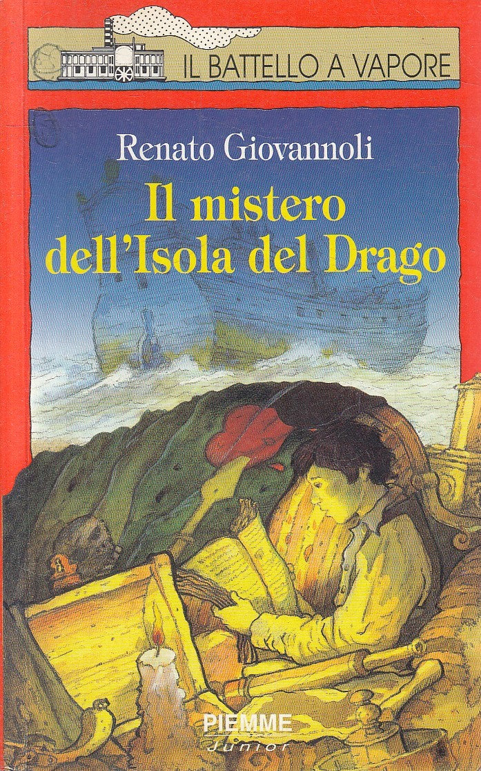 IL MISTERO DELL'ISOLA DEL DRAGO - GIOVANNOLI - PIEMME JUNIOR - B - JXS316