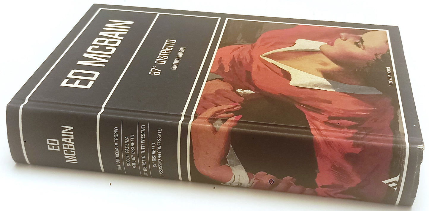 LG- 87° DISTRETTO QUATTRO INDAGINI- MCBAIN- MONDADORI- OMNIBUS GIALLI- C- YFS402