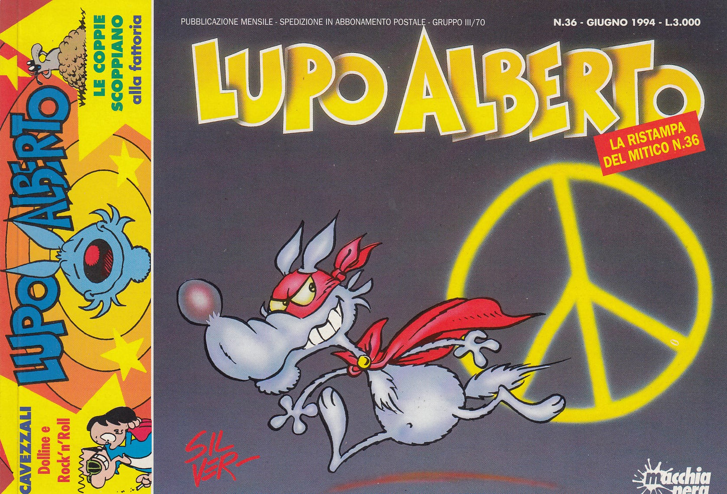 Lupo Alberto- Silver- ACME/Macchia Nera- Ristampa- Fascia 1/49- scegli inumero- V25