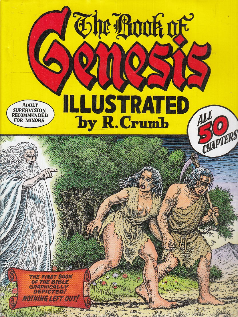 LB- THE BOOK OF GENESIS ILLUSTRATED BY R. CRUMB-- JONATHAN CAPE--- 2009- CS-TFX