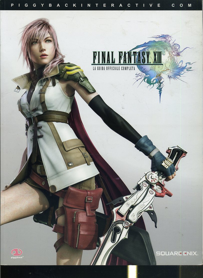 LZ- FINAL FANTASY XIII LA GUIDA UFFICIALE COMPLETA-- PIGGYBACK--- 2009- B-ZFS673