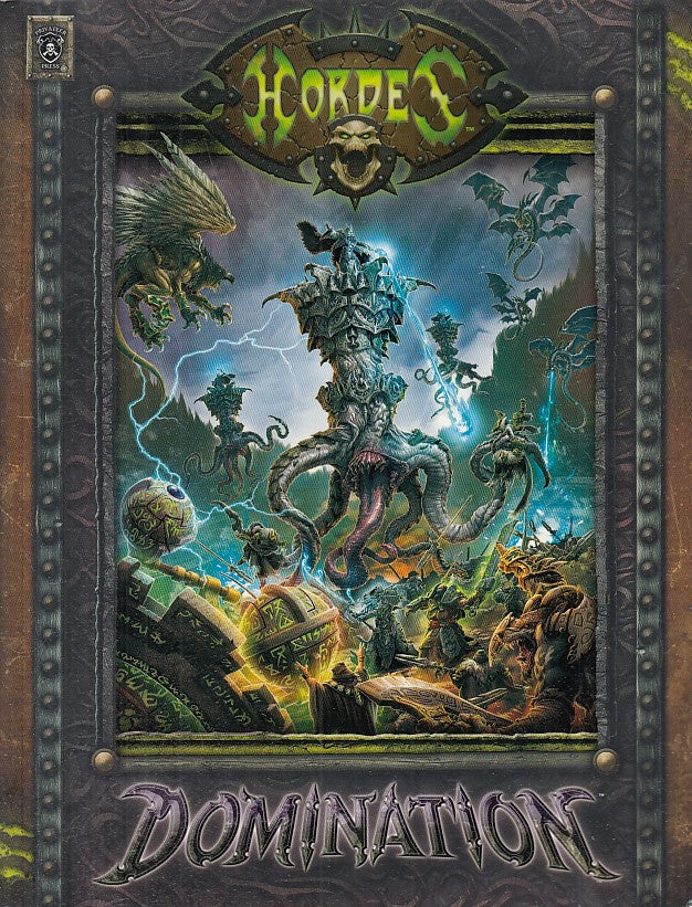 LF- MANUALE HORDES DOMINATION -- PRIVATEER PRESS --- 2011 - B - NFX419