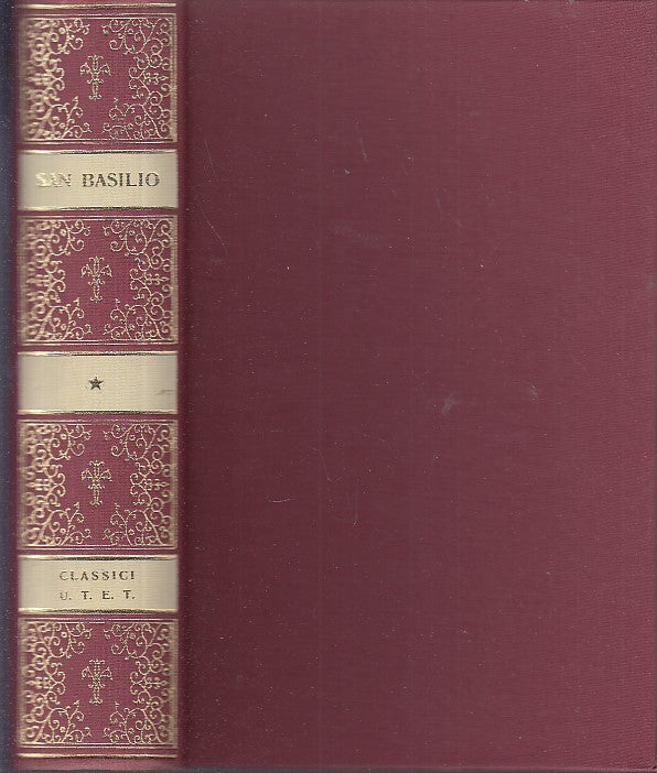 LS- CLASSICI DELLE RELIGIONI SAN BASILIO ASCETICHE-- UTET-- 1a - 1988- C- YDS478