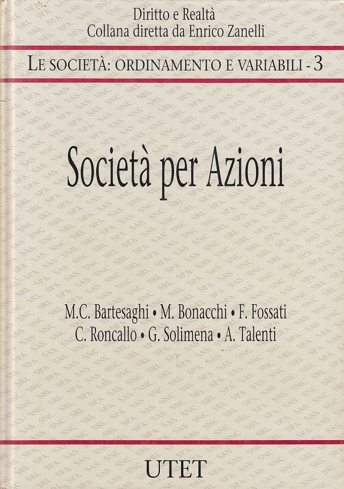 LZ- SOCIETA' PER AZIONI -- UTET - DIRITTO E REALTA' -- 1994 - C - YDS18