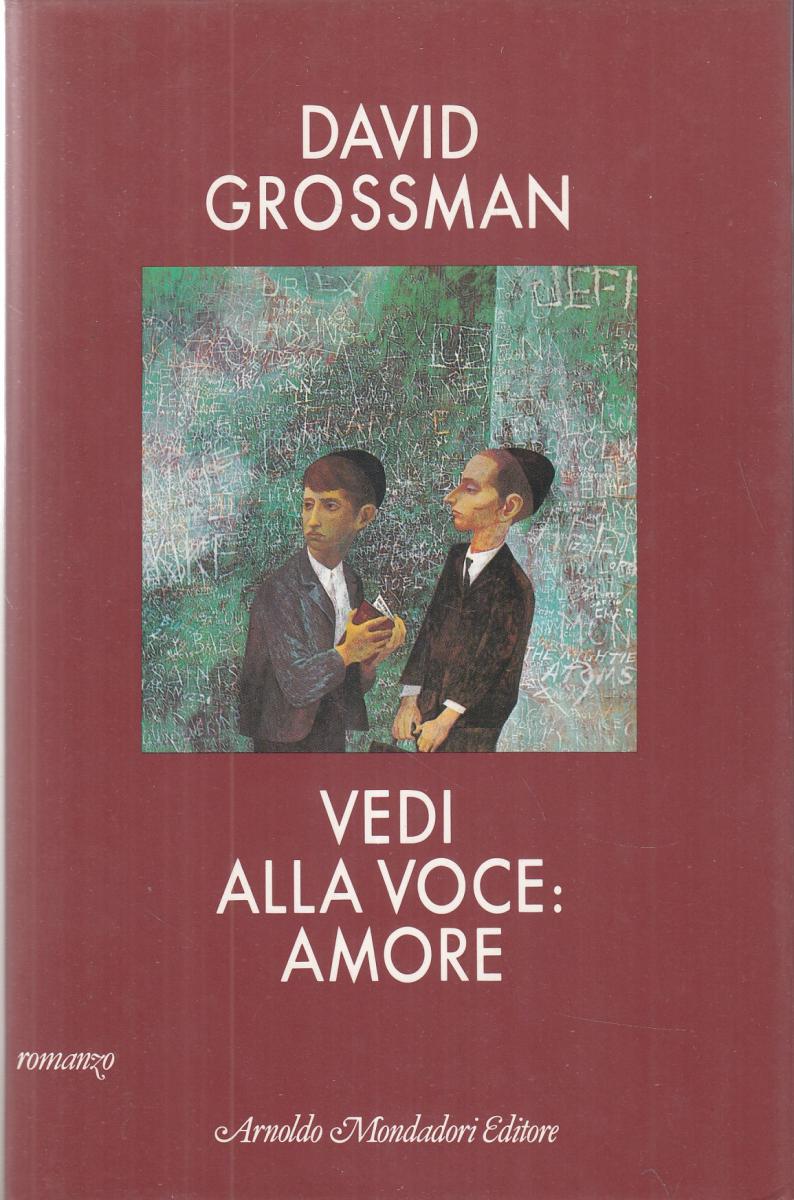 LN2- VEDI ALLA VOCE AMORE - DAVID GROSSMAN - MONDADORI - CS- JXS23
