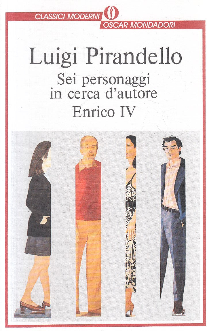 SEI PERSONAGGI CERCA D'AUTORE ENRICO IV - PIRANDELLO - MONDADORI- B- JXS285