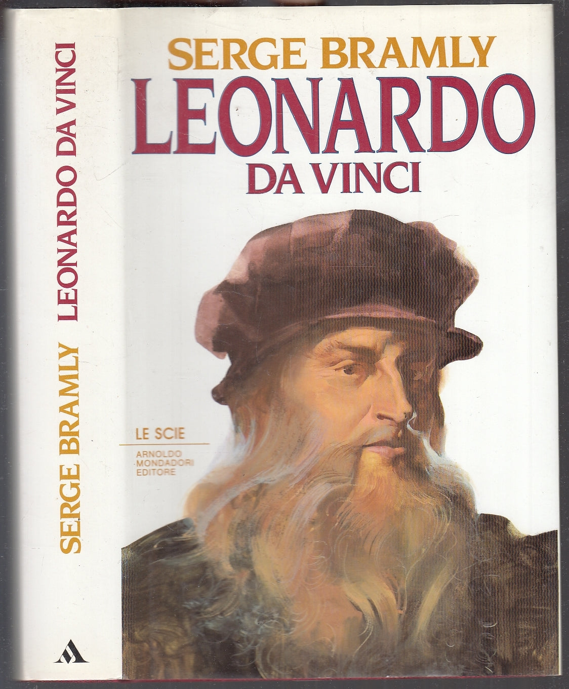 LS- LEONARDO DA VINCI - SERGE BRAMLY - MONDADORI - LE SCIE -- 1990 - CS - YFS91