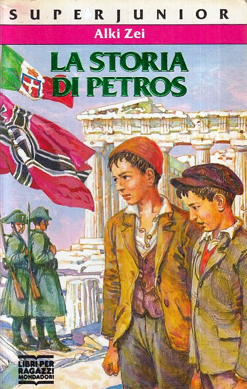 LG- LA STORIA DI PETROS- ALKI ZEI- MONDADORI- LIBRI RAGAZZI- 1a ED.- 1991- B-XFS