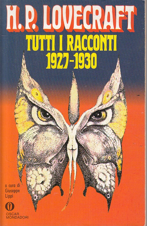 LN- TUTTI I RACCONTI 1927/30 - LOVECRAFT - MONDADORI --- 1994 - B - YFS261
