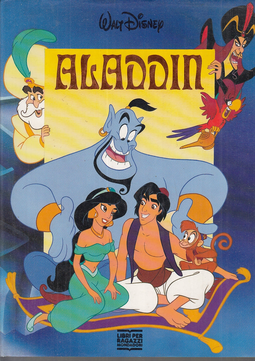 LB- ALADDIN -- LIBRI PER RAGAZZI MONDADORI DISNEYANA ORO - 1a ED.- 1993- CS- RGZ