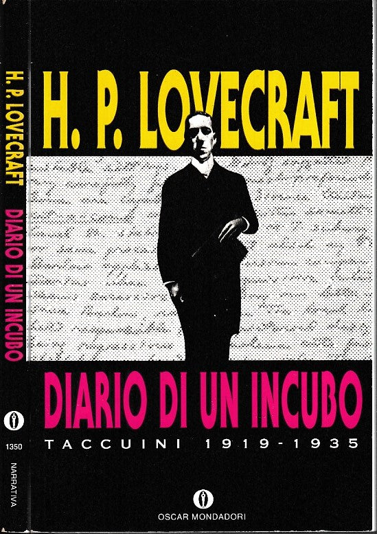 LG- DIARIO DI UN INCUBO TACCUINI 1919/35- LOVECRAFT- MONDADORI--- 1994- B- XDS11