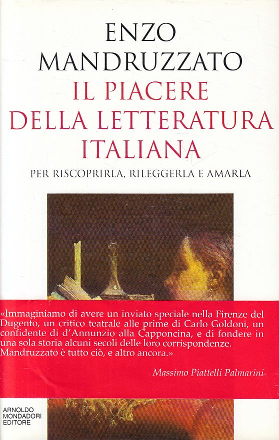 LS- PIACERE LETTERATURA ITALIANA - MANDRUZZATO- MONDADORI --- 1996 - CS - ZFS145