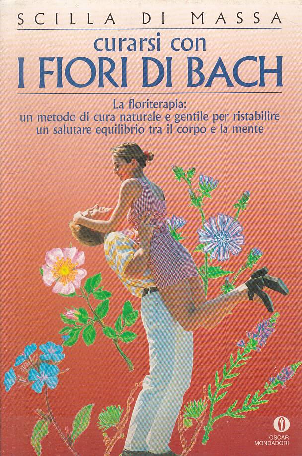 LS- CURARSI CON FIORI DI BACH FLORITERAPIA- MASSA- MONDADORI--- 1995 - B - YFS24