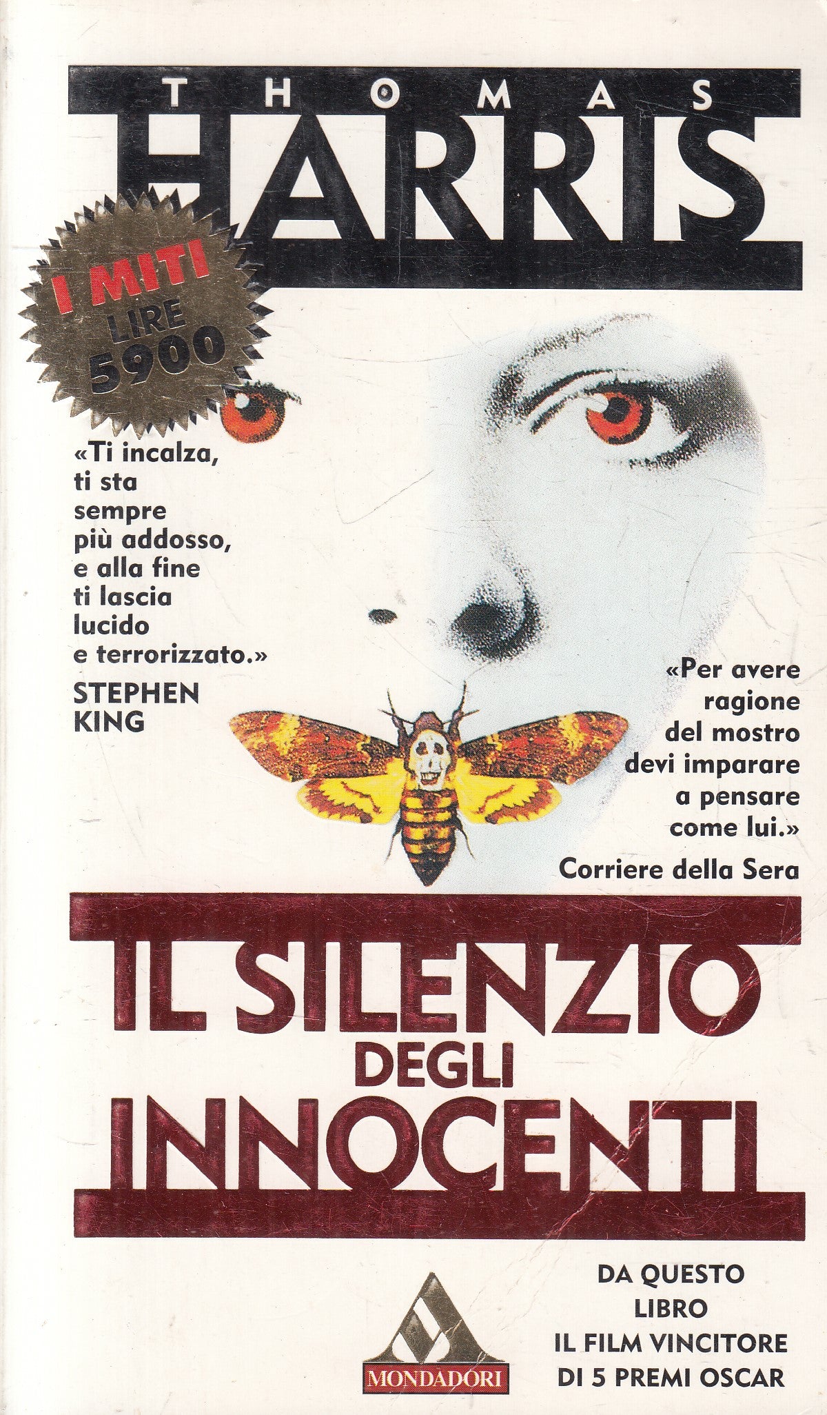 LN2- IL SILENZIO DEGLI INNOCENTI - THOMAS HARRIS - MONDADORI I MITI - B - JXS214