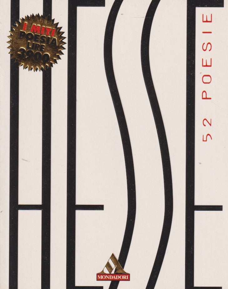 52 poesie - Hermann Hesse - Mondadori Miti poesia N.7 - JXS309