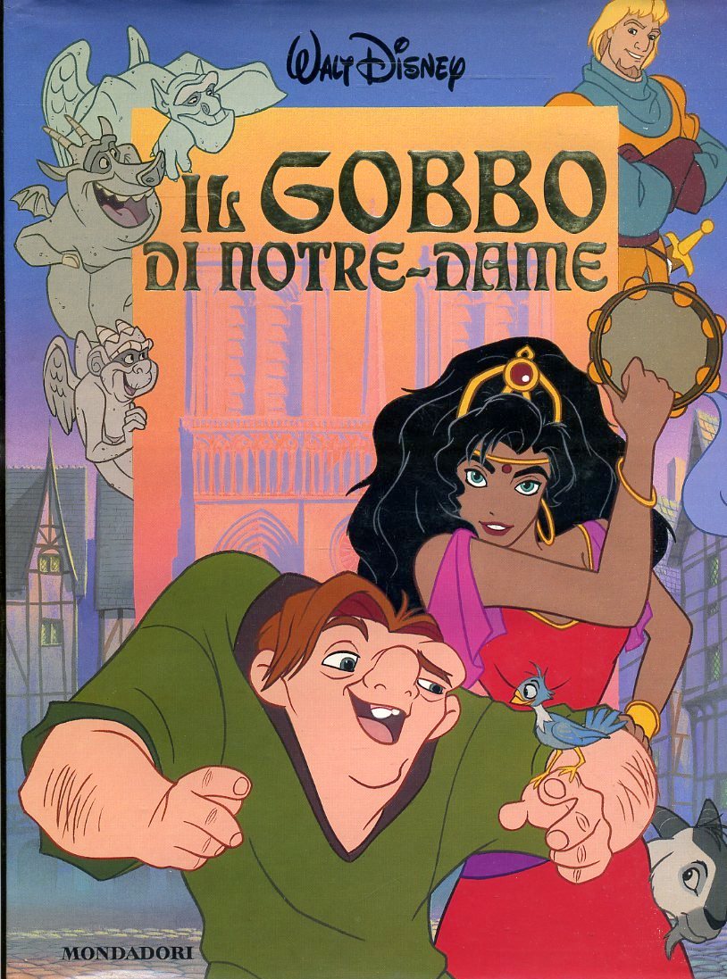 LB- IL GOBBO DI NOTRE DAME-- DISNEY MONDADORI- RAGAZZI- 1A ED.- 1996- CS- ZFS389