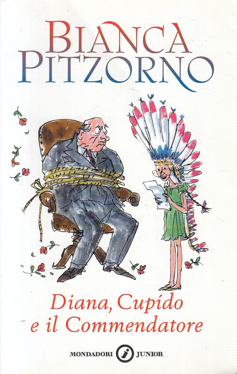 DIANA, CUPIDO E IL COMMENDATORE - BIANCA PITZORNO- MONDADORI JUNIOR- B- XFS