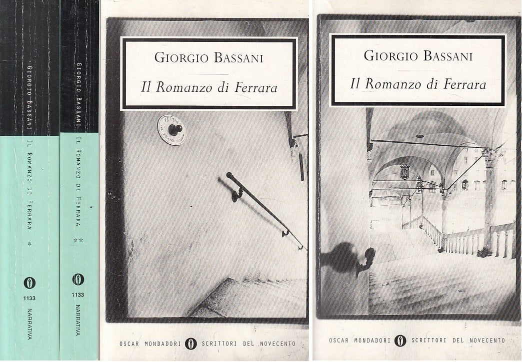 LN- IL ROMANZO DI FERRARA 2 VOLUMI - BASSANI - MONDADORI --- 1999 - B - ZFS6