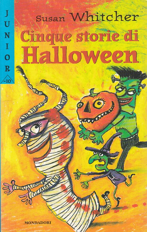 LN- CINQUE STORIE DI HALLOWEEN - WHITCHER- MONDADORI- JUNIOR-- 2001 - B - YFS277