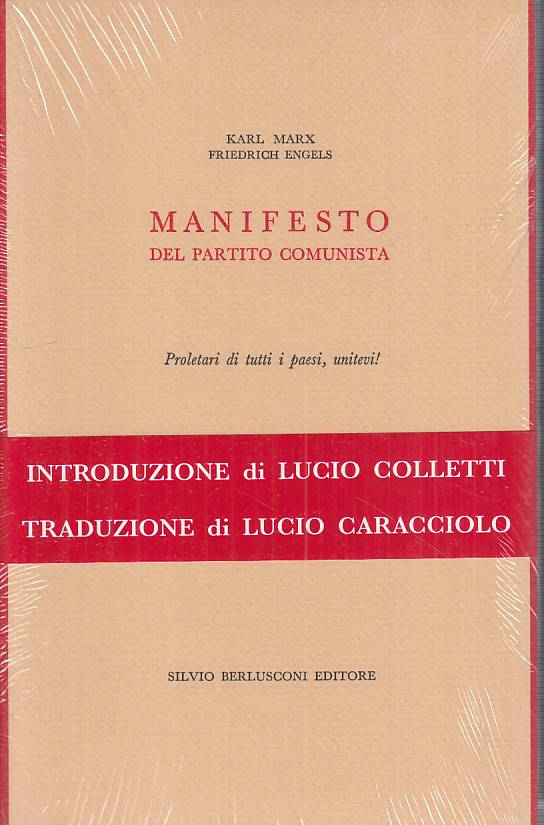 LS- MANIFESTO DEL PARTITO COMUNISTA - MARX ENGELS - BERLUSCONI ---- B - YTS168