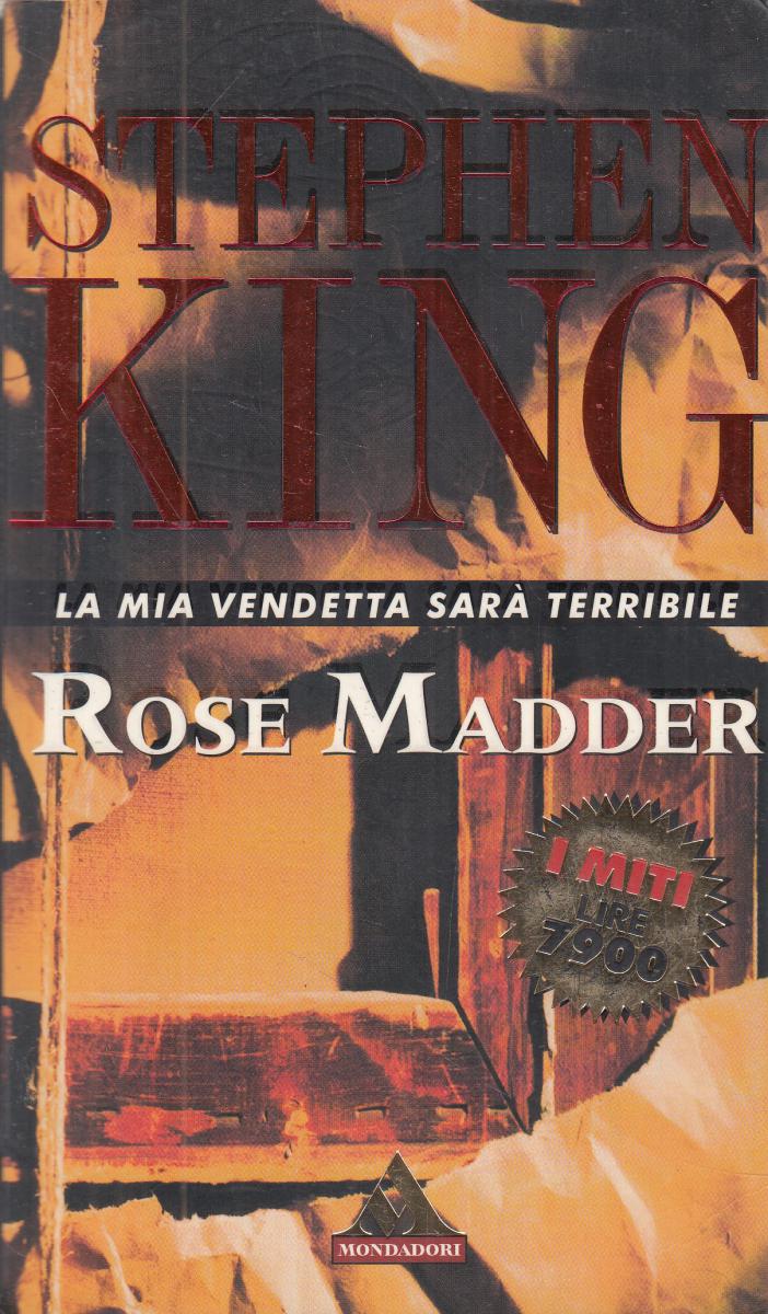 LN2- ROSE MADDER - KING - MONDADORI I MITI - B - JXS124