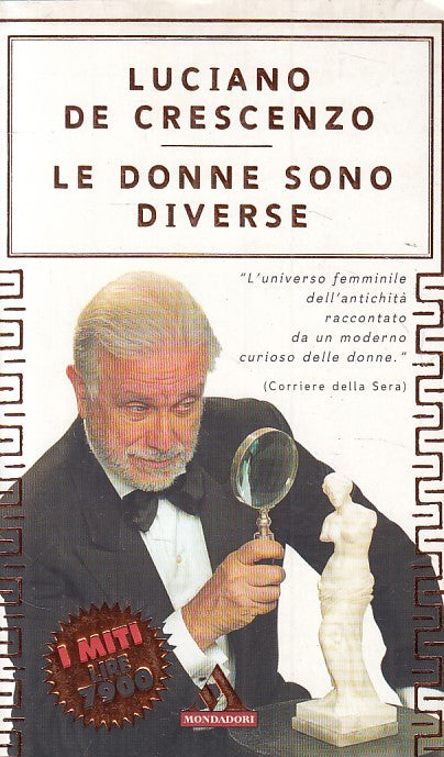 LN- LE DONNE SONO DIVERSE - CRESCENZO - MONDADORI -- 1a ED. - 2000 - B - ZFS229