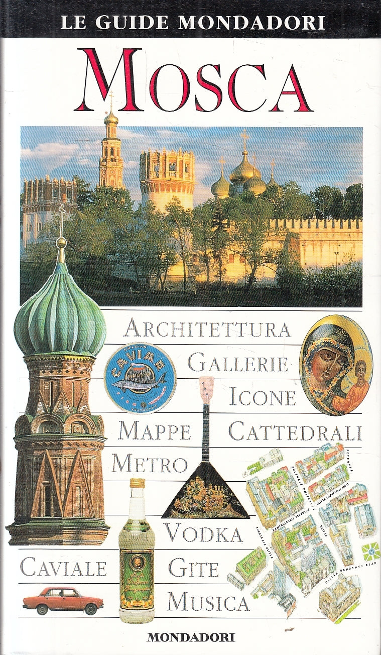 LN2- MOSCA ARCHITETTURA GALLERIE MAPPE MUSICA - RICE- MONDADORI GUIDE- B - JXS59