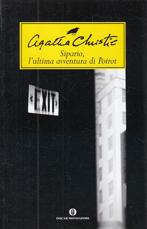 LN- SIPARIO ULTIMA AVVENTURA DI POIOROT- CHRISTIE- MONDADORI--- 1989- B - YDS999
