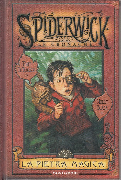 LB- SPIDERWICK 2 PIETRA MAGICA - TERLIZZI BLACK - MONDADORI--- 2004 - C - ZFS225