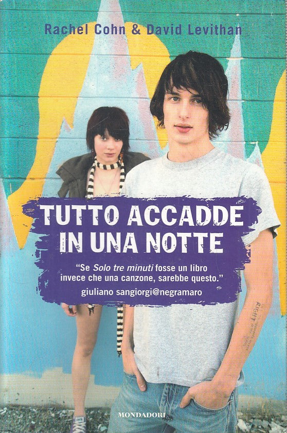 LN2- TUTTO ACCADE IN UNA NOTTE - COHN LEVITHAN - MONDADORI - B - JXS204