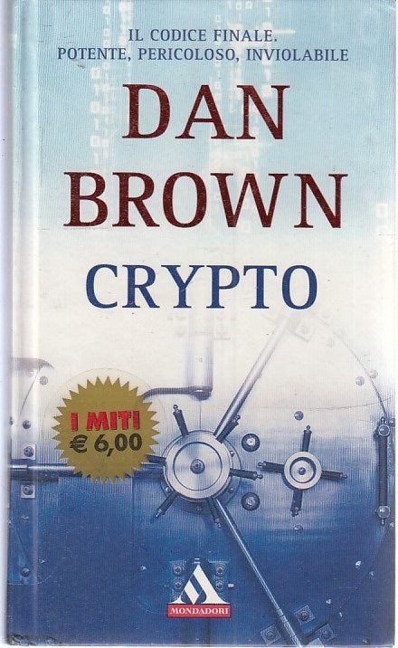 LN2- CRYPTO - DAN BROWN - MONDADORI I MITI TASCABILE - C - JXS39