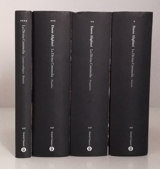LN- COFANETTO DIVINA COMMEDIA RIMARIO- DANTE ALIGHIERI- MONDADORI--- 2007- C- XFS