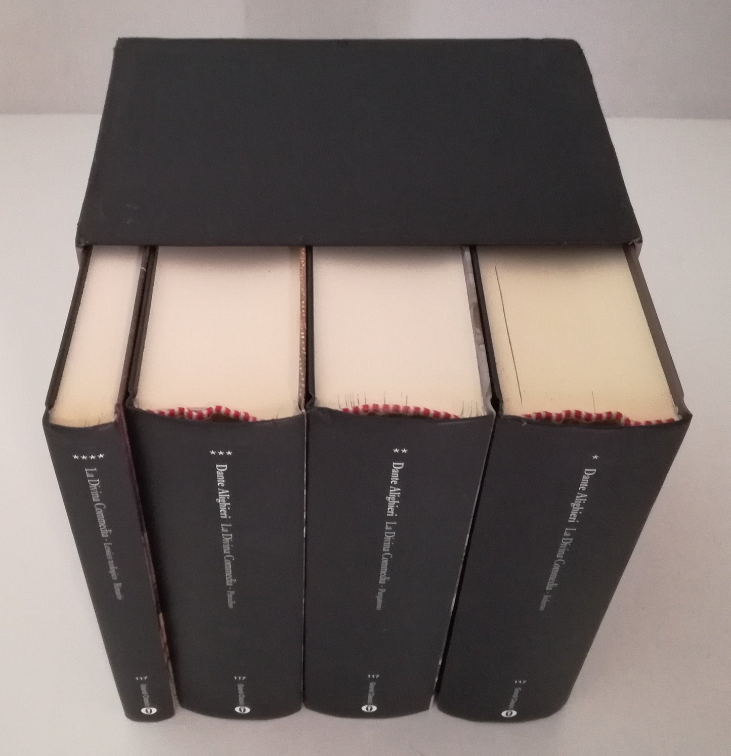 LN- COFANETTO DIVINA COMMEDIA RIMARIO- DANTE ALIGHIERI- MONDADORI--- 2007- C- XFS