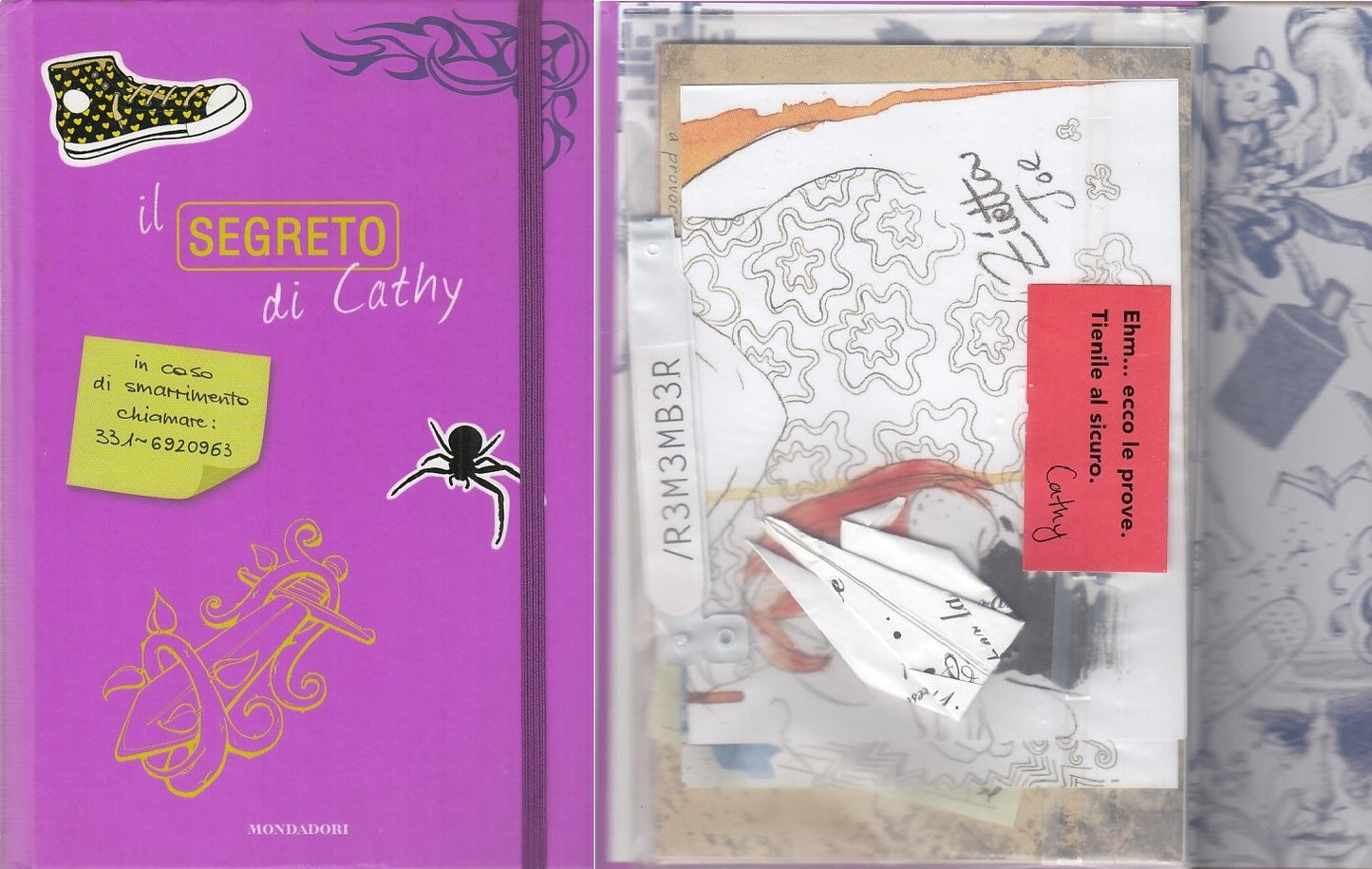 LG- IL SEGRETO DI CATHY GIALLO-- MONDADORI-- 1a ED.- 2008- C- ZDS125