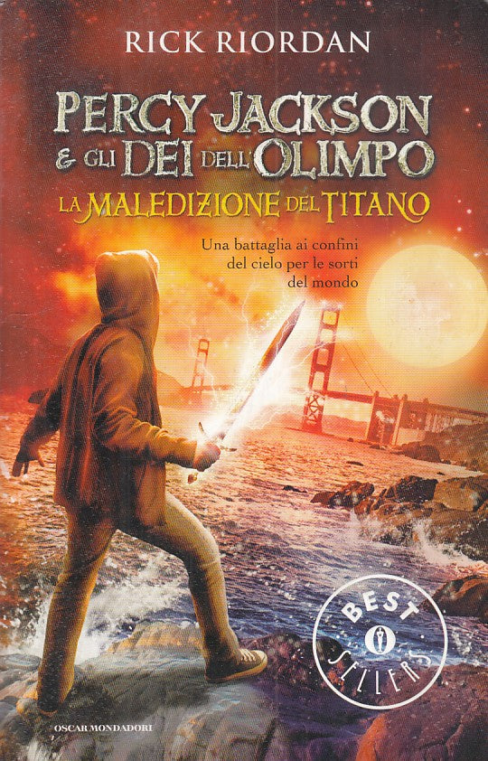 LN- PERCY JACKSON DEI OLIMPO MALEDIZIONE TITANO -- MONDADORI--- 2012 - B - ZFS81