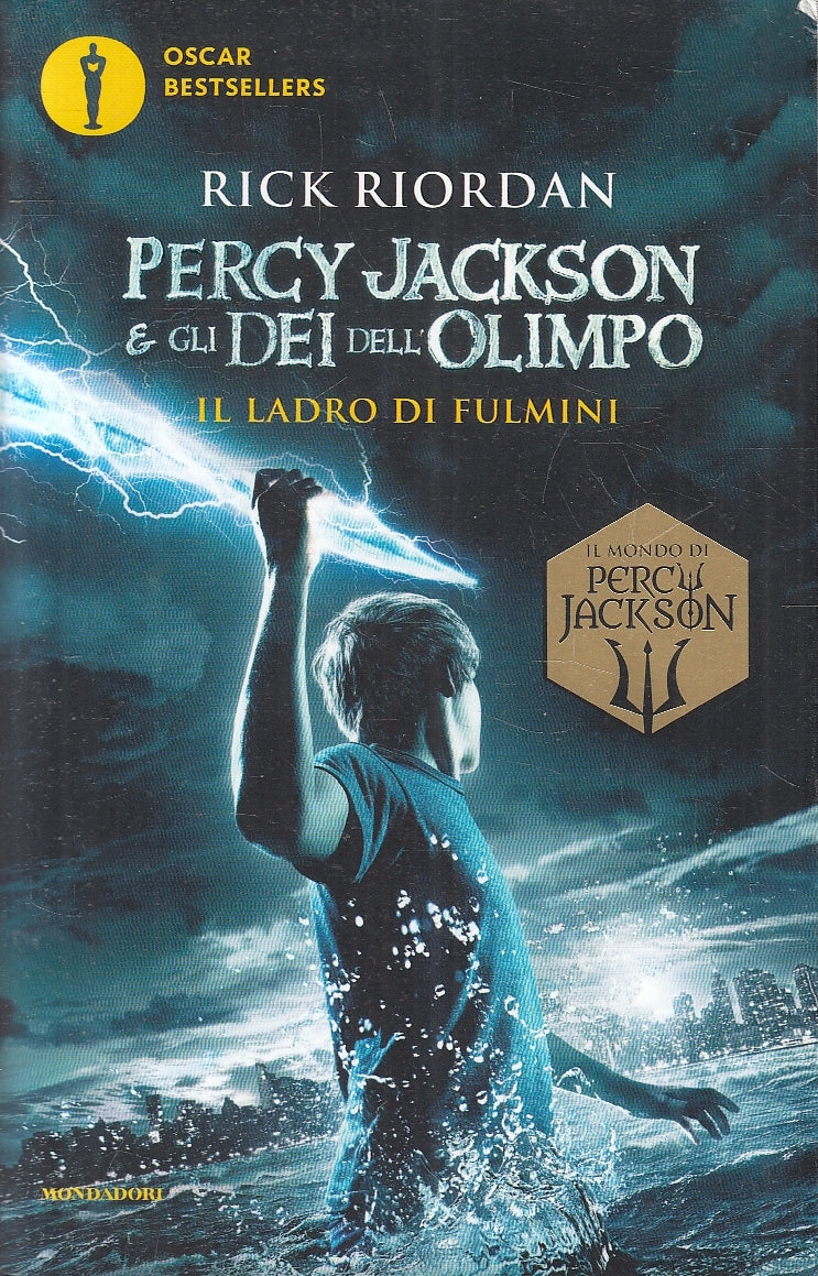 LN2- PERCY JACKSON DEI DELL'OLIMPO LADRO FULMINI - RIORDAN- MONDADORI- B- JXS122