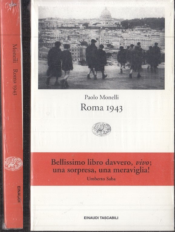LS- ROMA 1943 - PAOLO MONELLI - EINAUDI - TASCABILI --- B - XTS