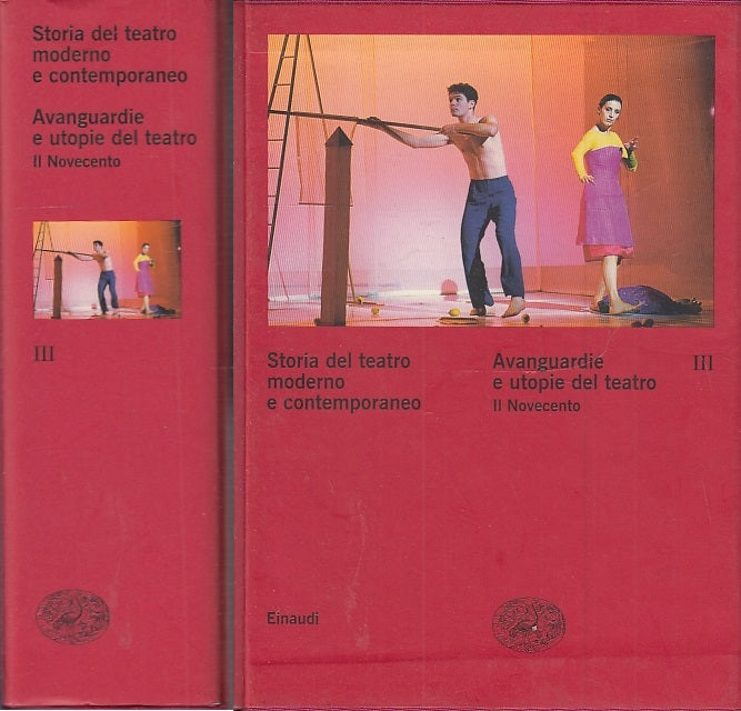 LT- STORIA DEL TEATRO MODERNO E CONTEMPORANEO III -- EINAUDI --- 2001- CS- XFS8