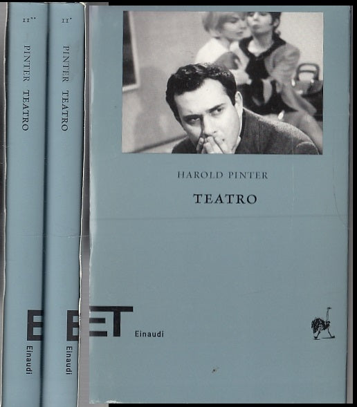 LN- COFANETTO 2 VOLUMI TEATRO - HAROLD PINTER - EINAUDI --- 2005- B- XFS27