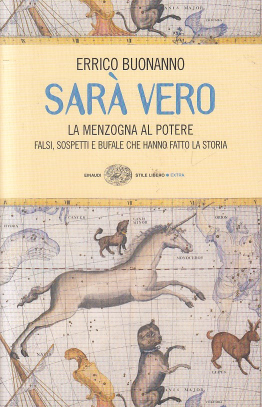 LS- SARA' VERO MENZOGNA AL POTERE - BUONANNO - EINAUDI --- 2009 - B - YFS495