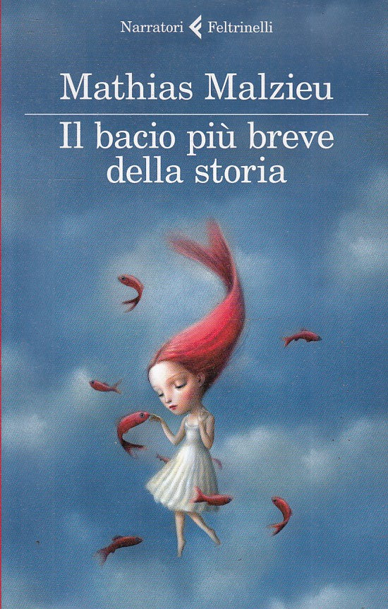 LN2- IL BACIO PIU' BREVE DELLA STORIA - MATHIAS MALZIEU - FELTRINELLI - B- JXS73