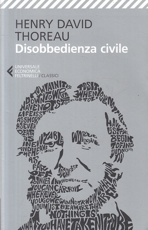 LS- DISOBBEDIENZA CIVILE - THOREAU - FELTRINELLI -- 1a ED. - 2017 - B - YFS259