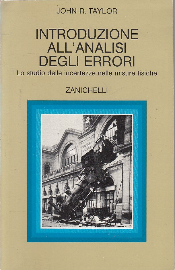 LS- INTRODUZIONE ANALISI DEGLI ERRORI- TAYLOR - ZANICHELLI --- 1988 - B - ZFS258