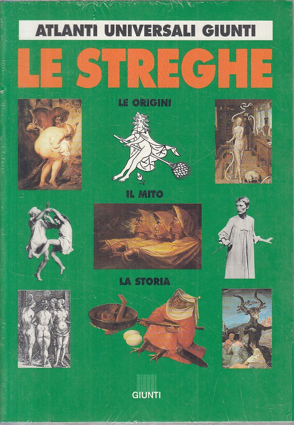 LS- LE STREGHE ORIGINI MITO STORIA - MONTESANO - GIUNTI --- 1996 - B - ZFS101