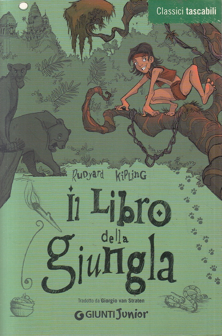 LN2- IL LIBRO DELLA GIUNGLA - KIPLING - GIUNTI JUNIOR CLASSICI - B - RGZ
