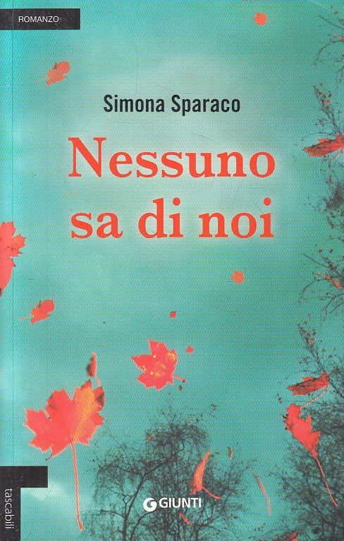 NESSUNO SA DI NOI - SIMONA SPARACO - GIUNTI TASCABILI - B - JXS237