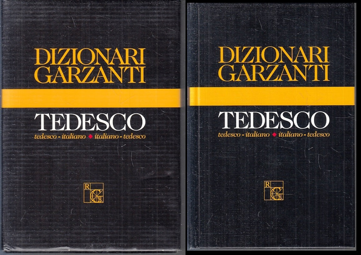 LZ- DIZIONARI GARZANTI TEDESCO ITALIANO ITALIANO TEDESCO -- GARZANTI - C- ZFS230