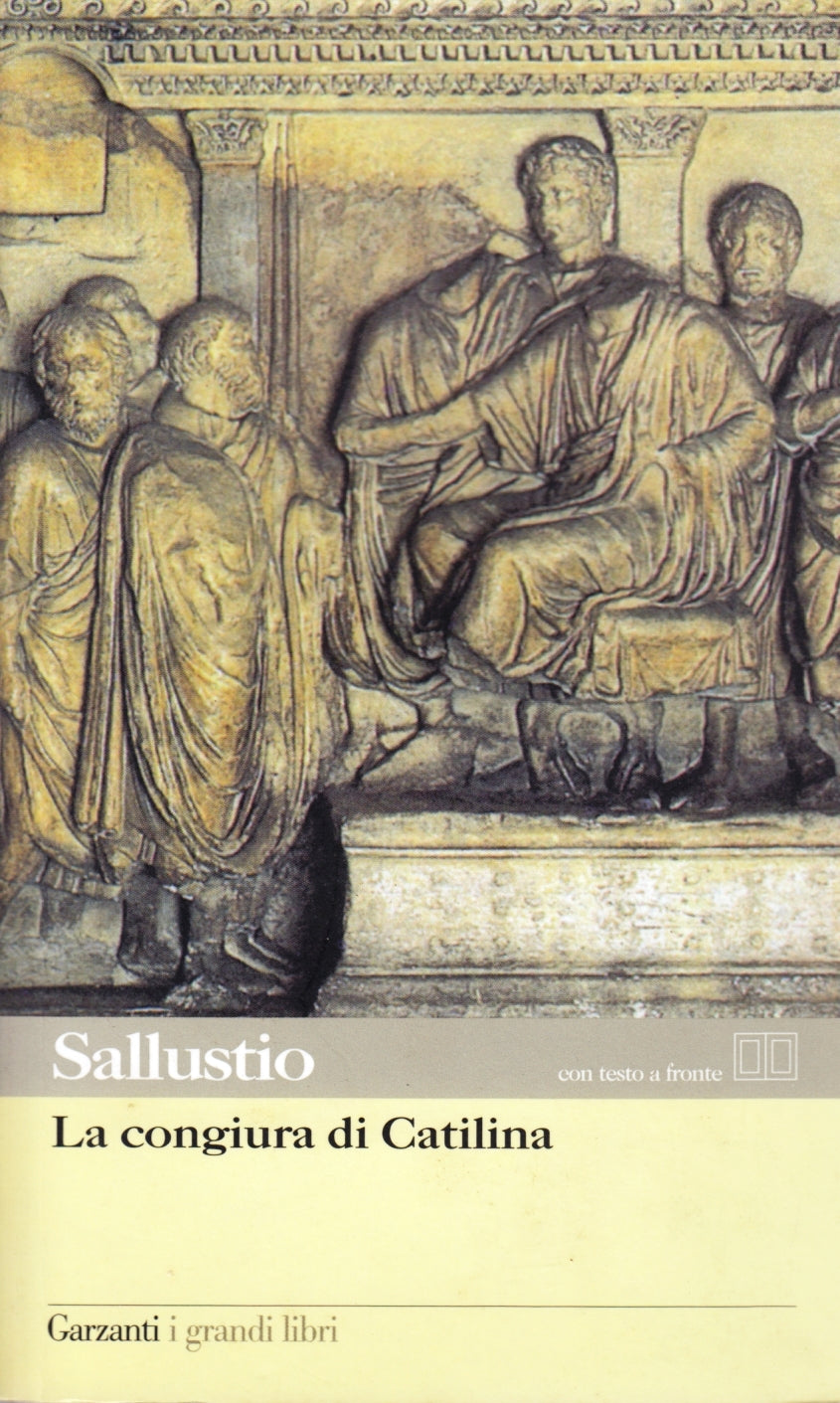 La congiura di Catilina- Sallustio- Garzanti I grandi libri- testo a fronte- XFS