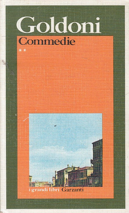 LN- COMMEDIE VOL.2 - CARLO GOLDONI - GARZANTI - GRANDI LIBRI-- 1992 - B - ZFS636